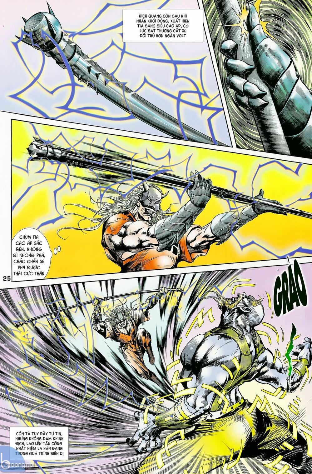 Truyện Tranh Long Hổ 5 Thế trang 8