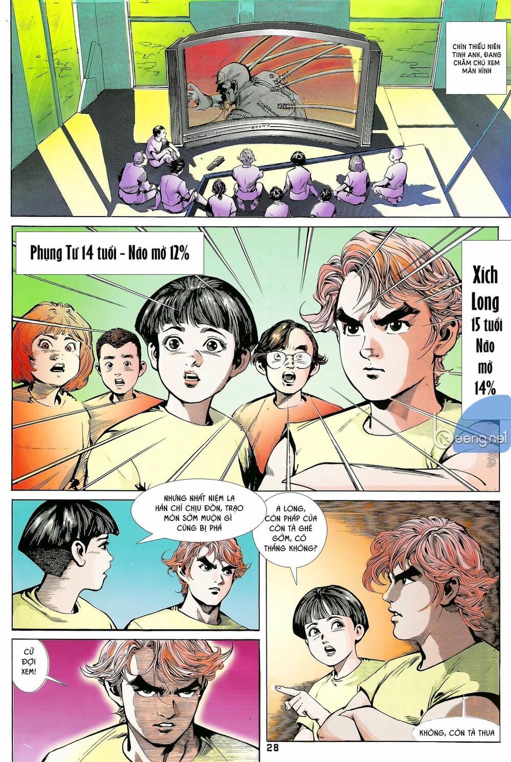 Truyện Tranh Long Hổ 5 Thế trang 8