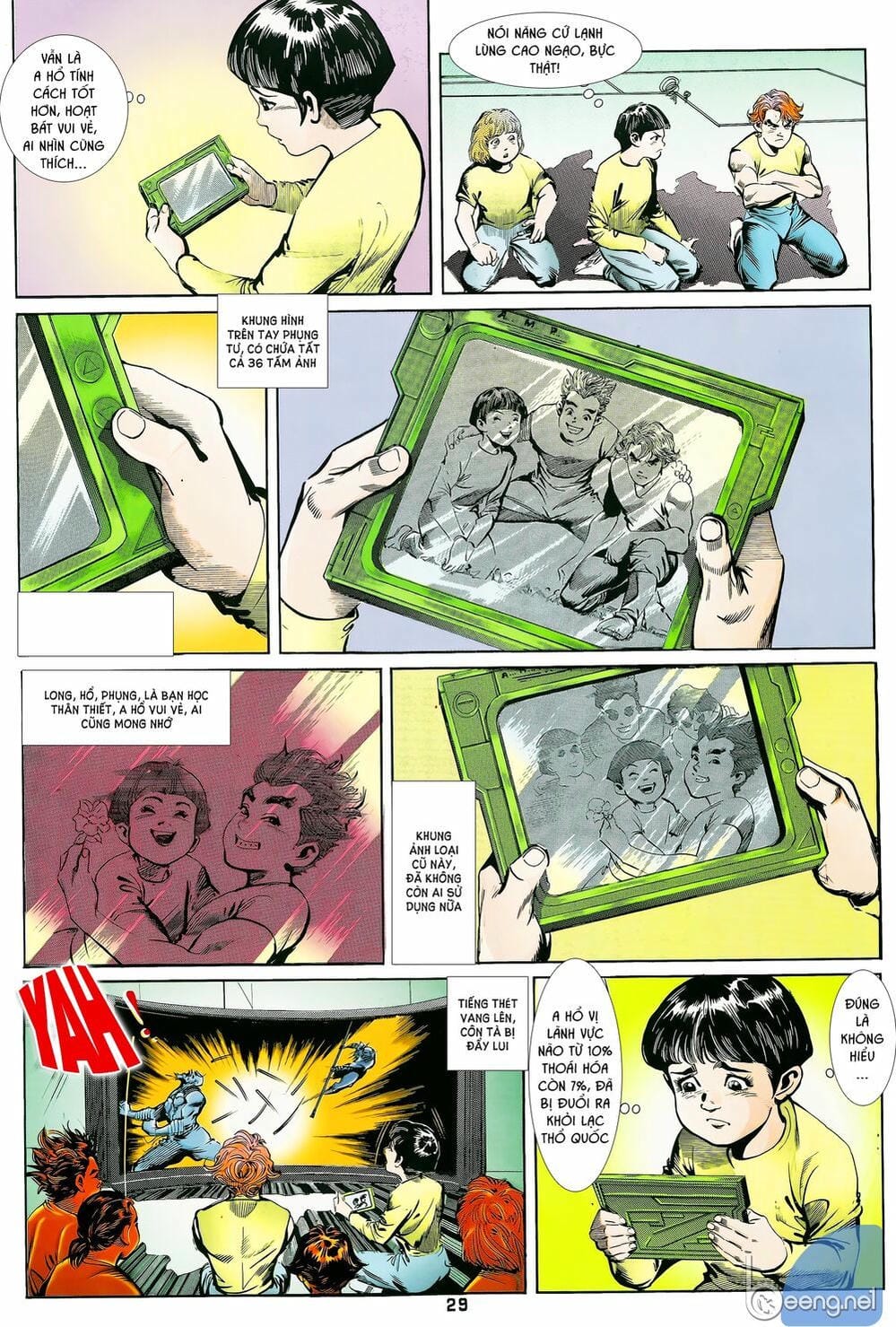 Truyện Tranh Long Hổ 5 Thế trang 8