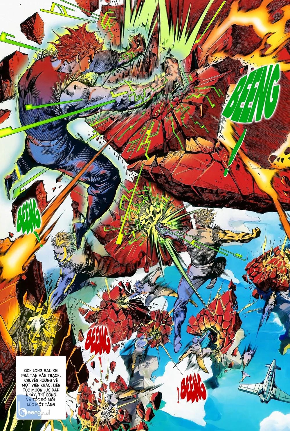 Truyện Tranh Long Hổ 5 Thế trang 8