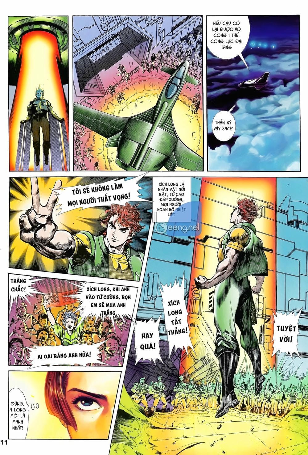 Truyện Tranh Long Hổ 5 Thế trang 8