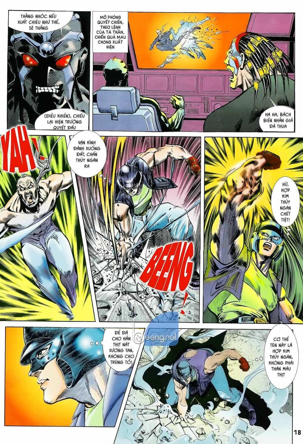 Truyện Tranh Long Hổ 5 Thế trang 8