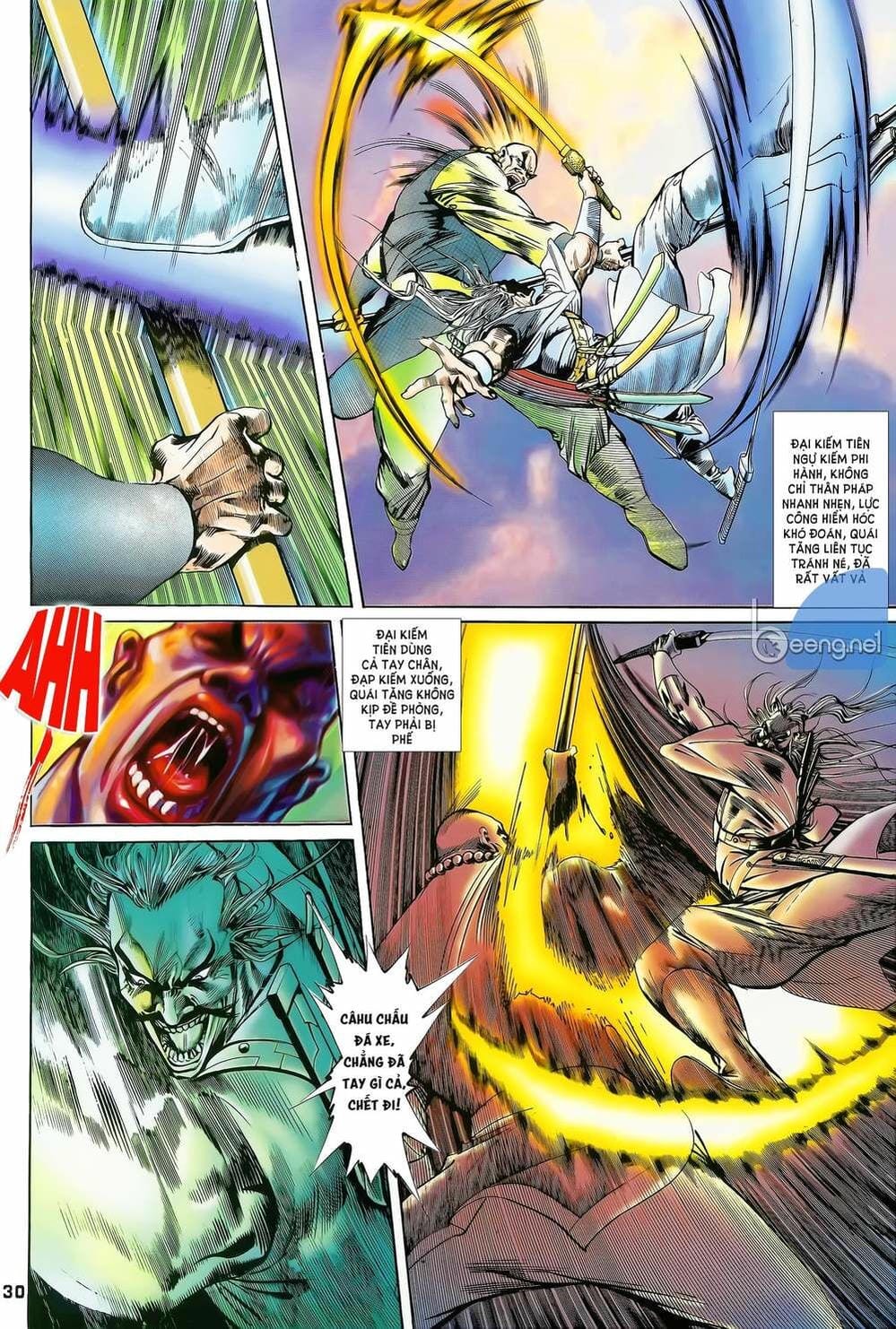 Truyện Tranh Long Hổ 5 Thế trang 8