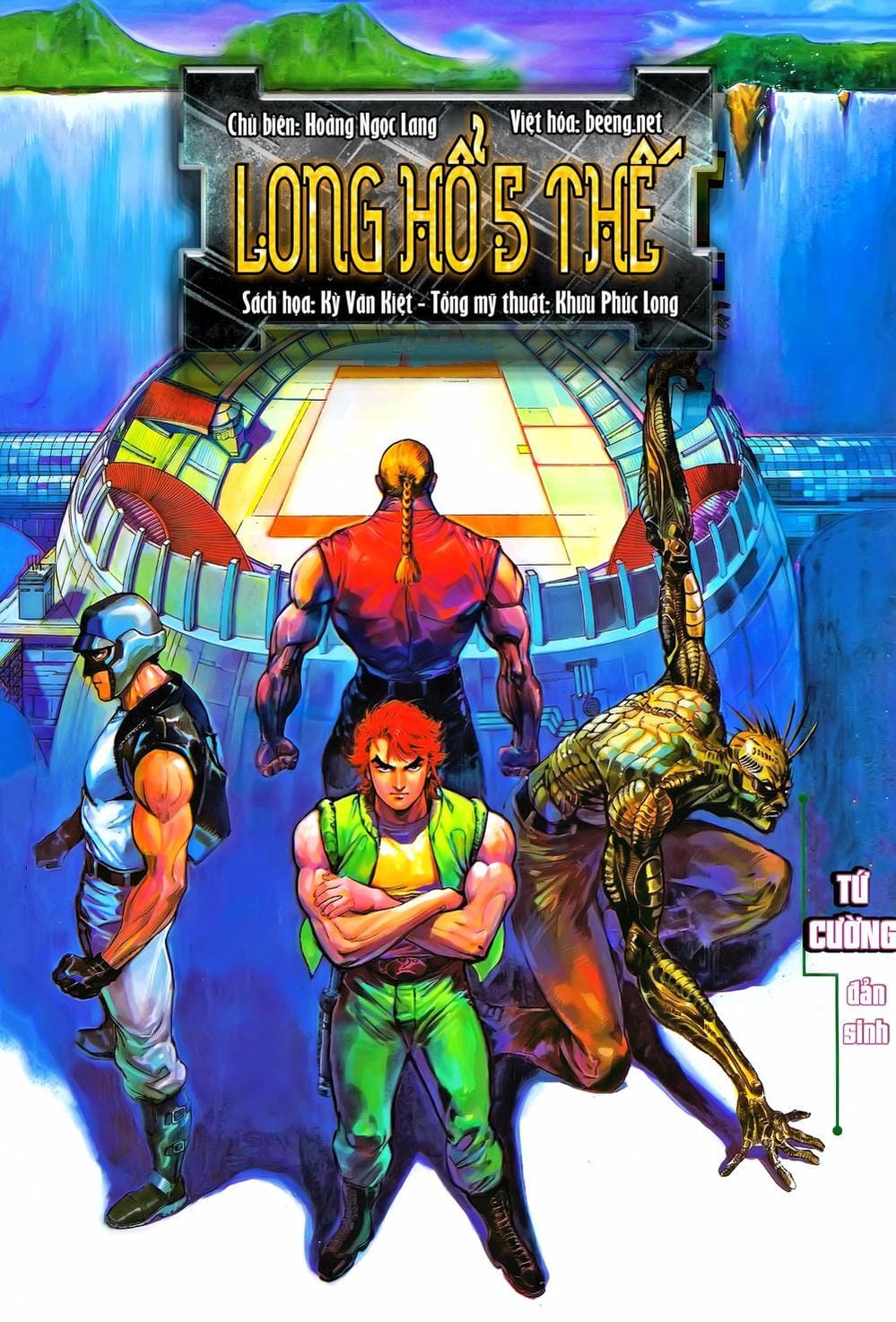 Truyện Tranh Long Hổ 5 Thế trang 8