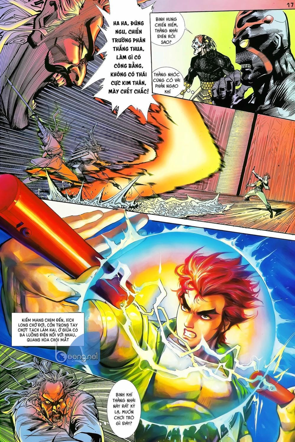 Truyện Tranh Long Hổ 5 Thế trang 8