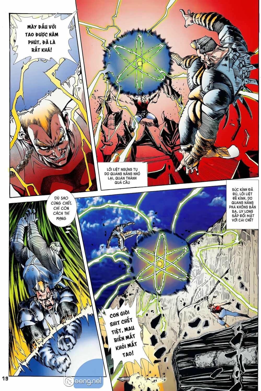 Truyện Tranh Long Hổ 5 Thế trang 8