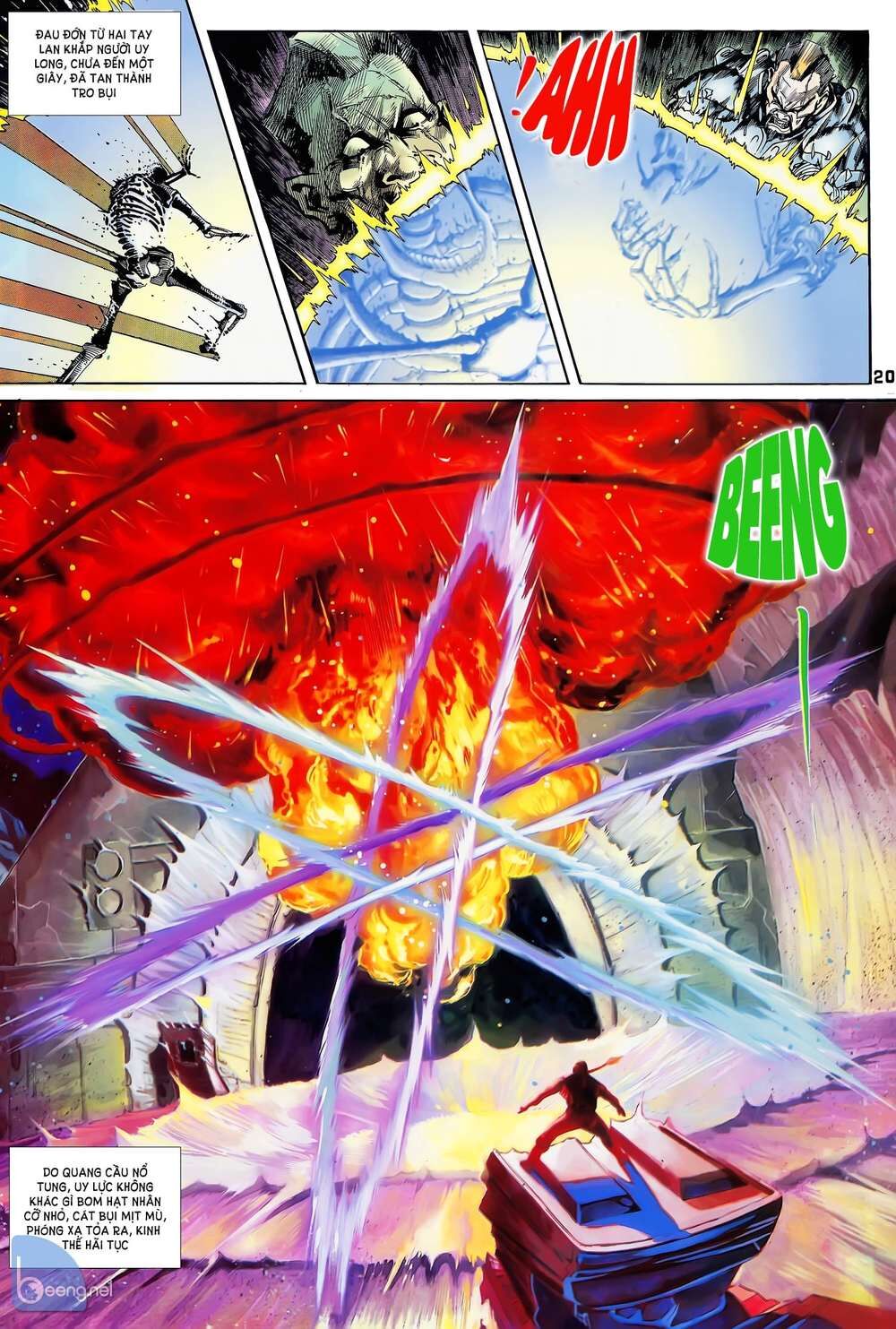 Truyện Tranh Long Hổ 5 Thế trang 8