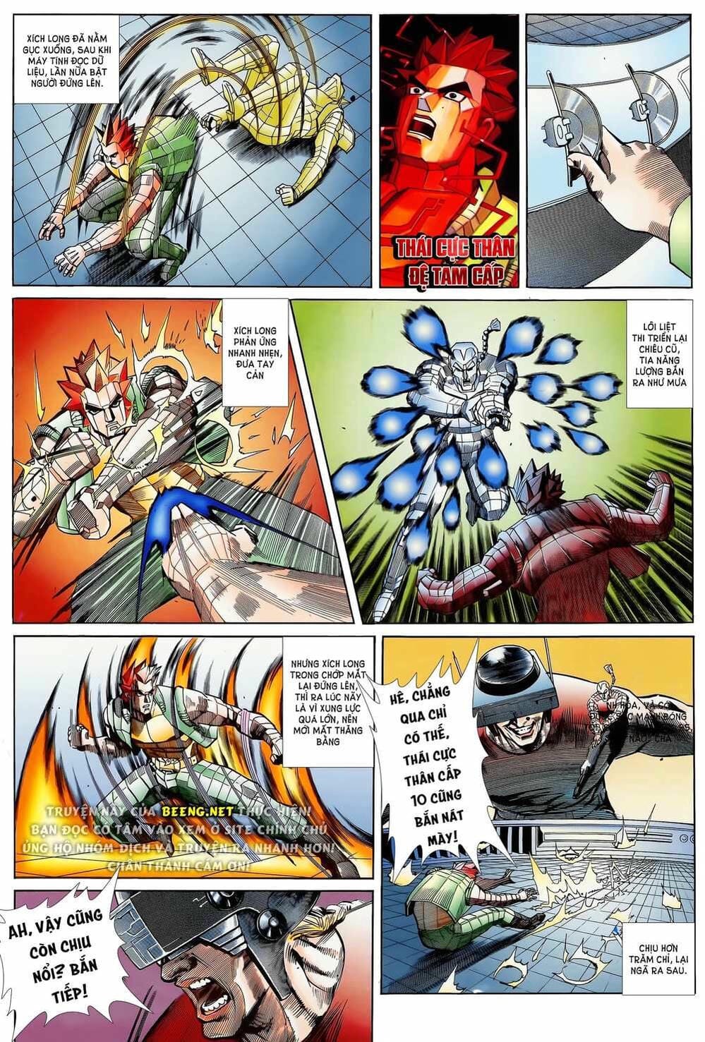 Truyện Tranh Long Hổ 5 Thế trang 8