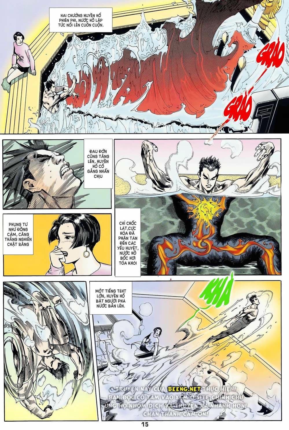 Truyện Tranh Long Hổ 5 Thế trang 8