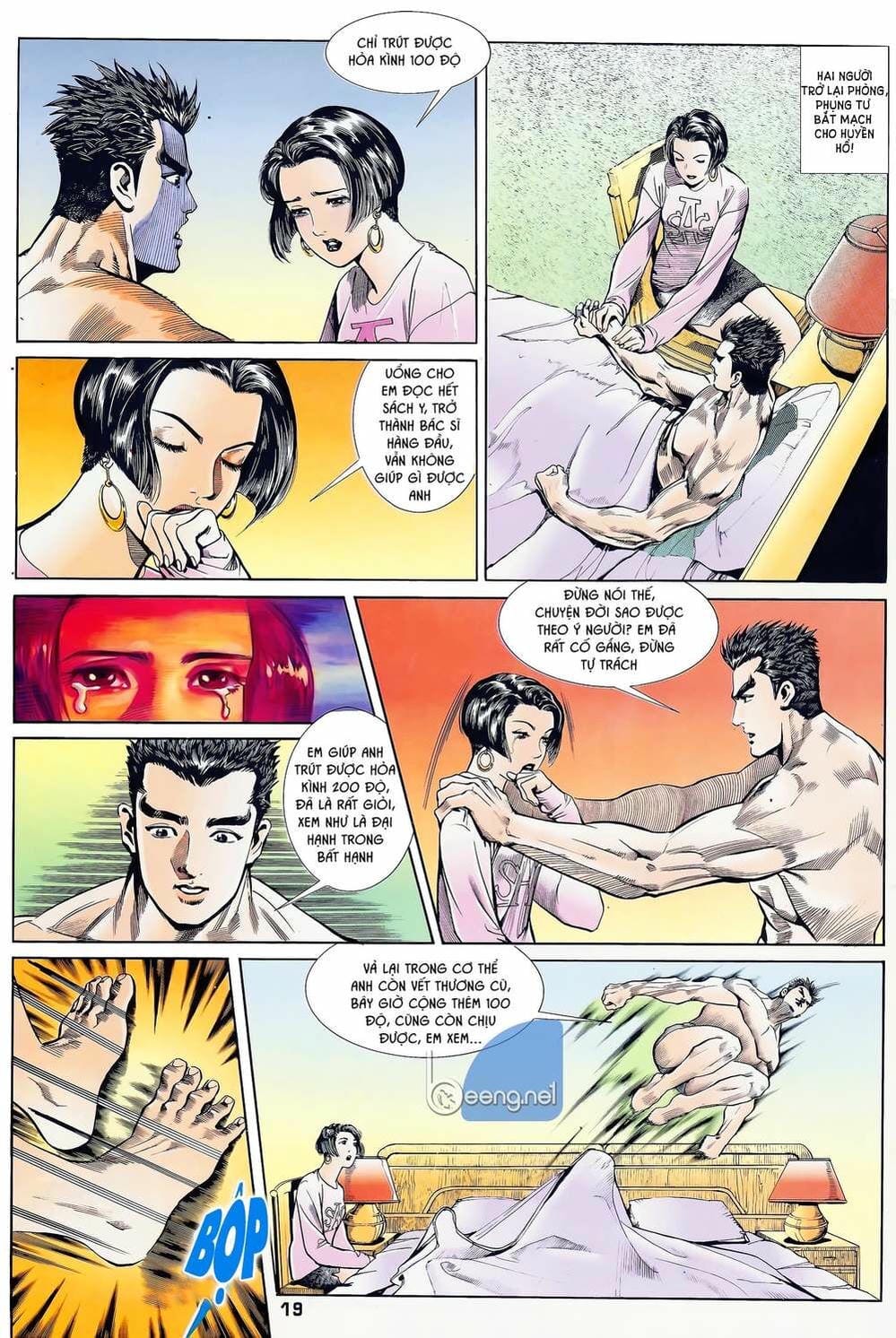 Truyện Tranh Long Hổ 5 Thế trang 8