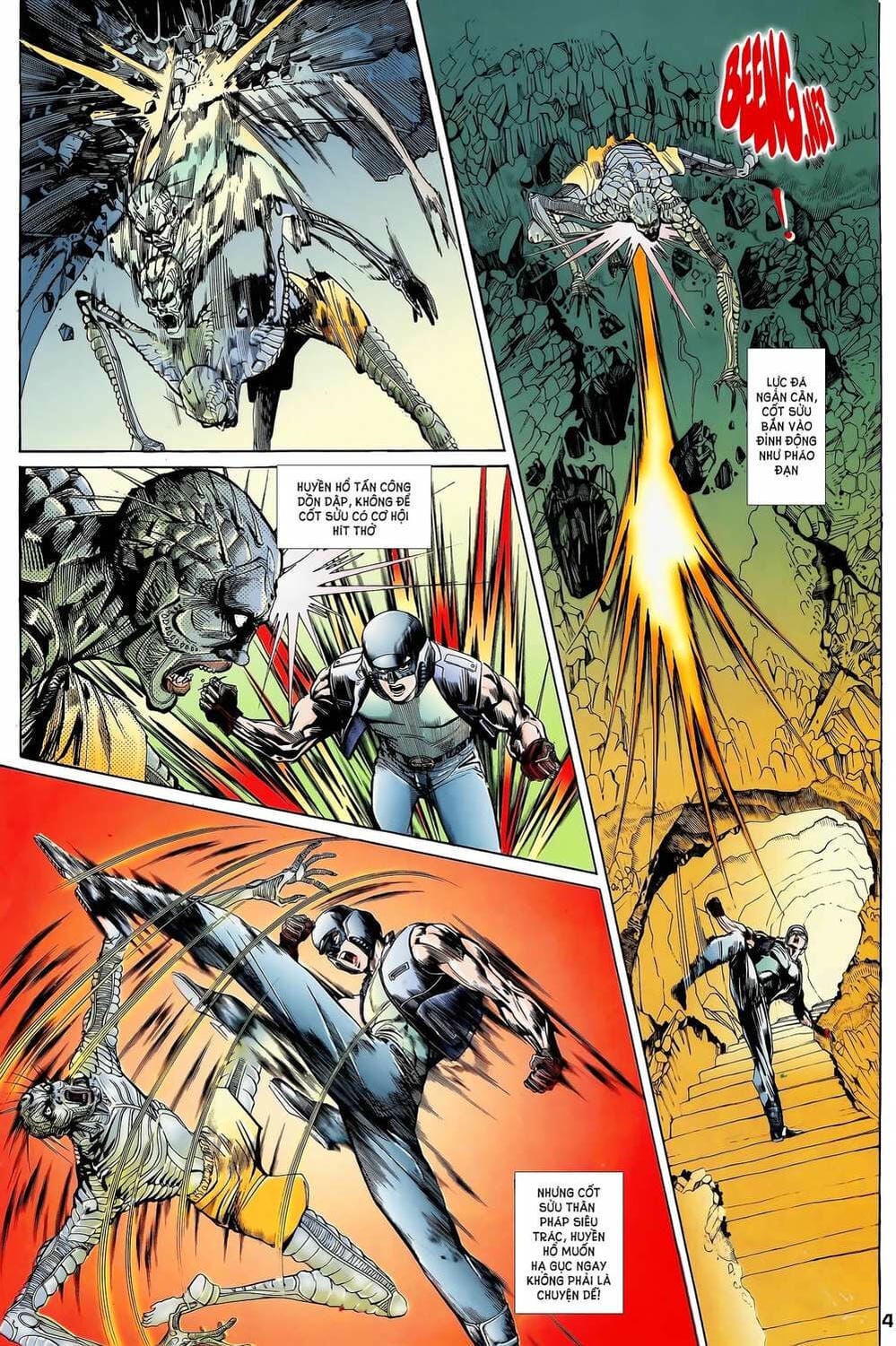 Truyện Tranh Long Hổ 5 Thế trang 8