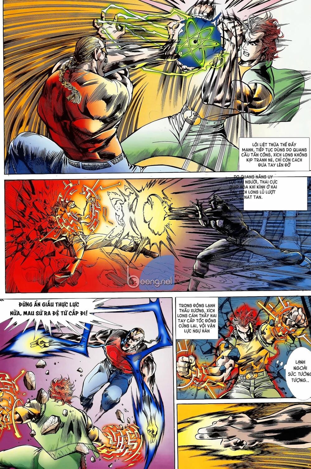 Truyện Tranh Long Hổ 5 Thế trang 8