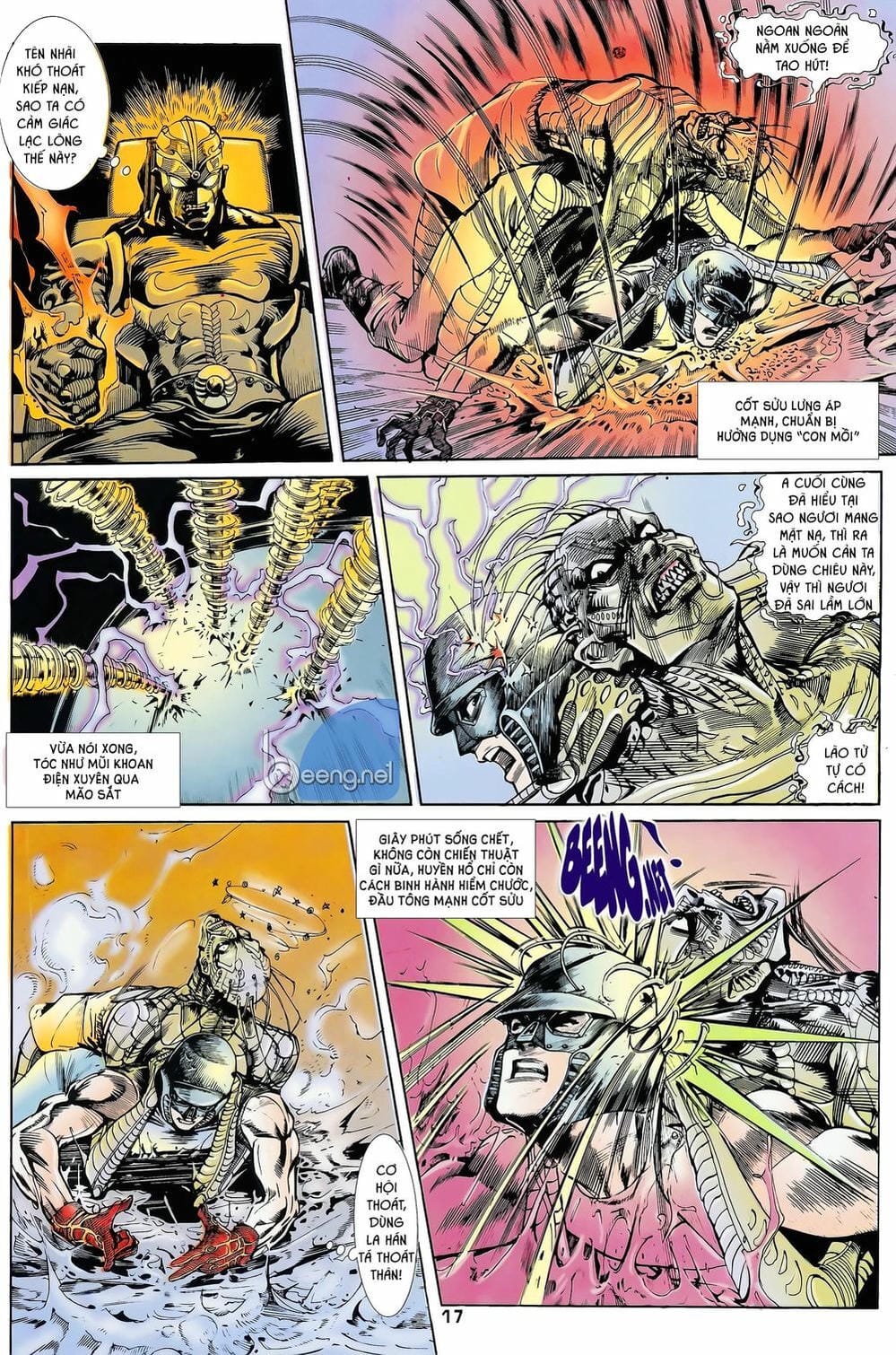 Truyện Tranh Long Hổ 5 Thế trang 8