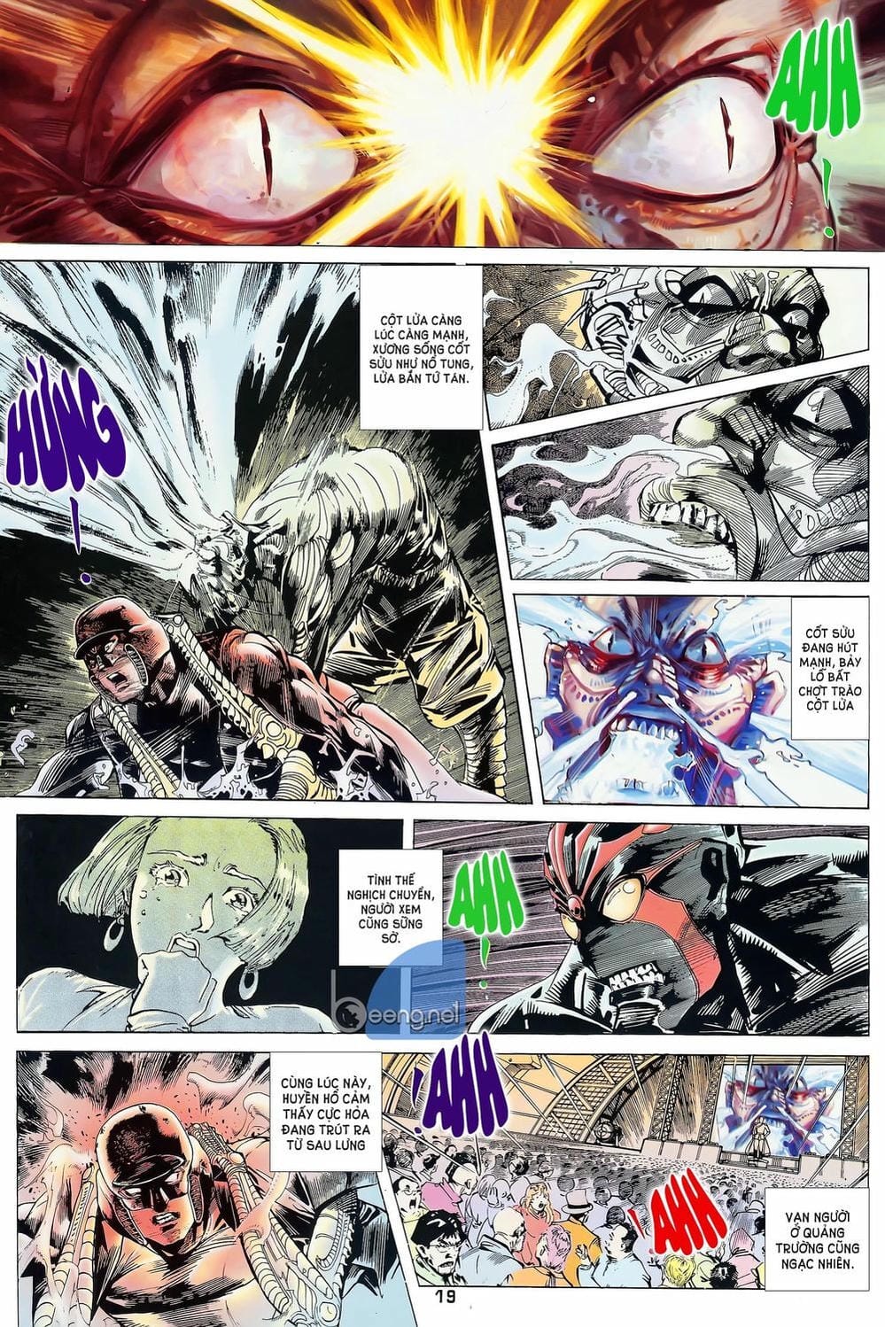 Truyện Tranh Long Hổ 5 Thế trang 8