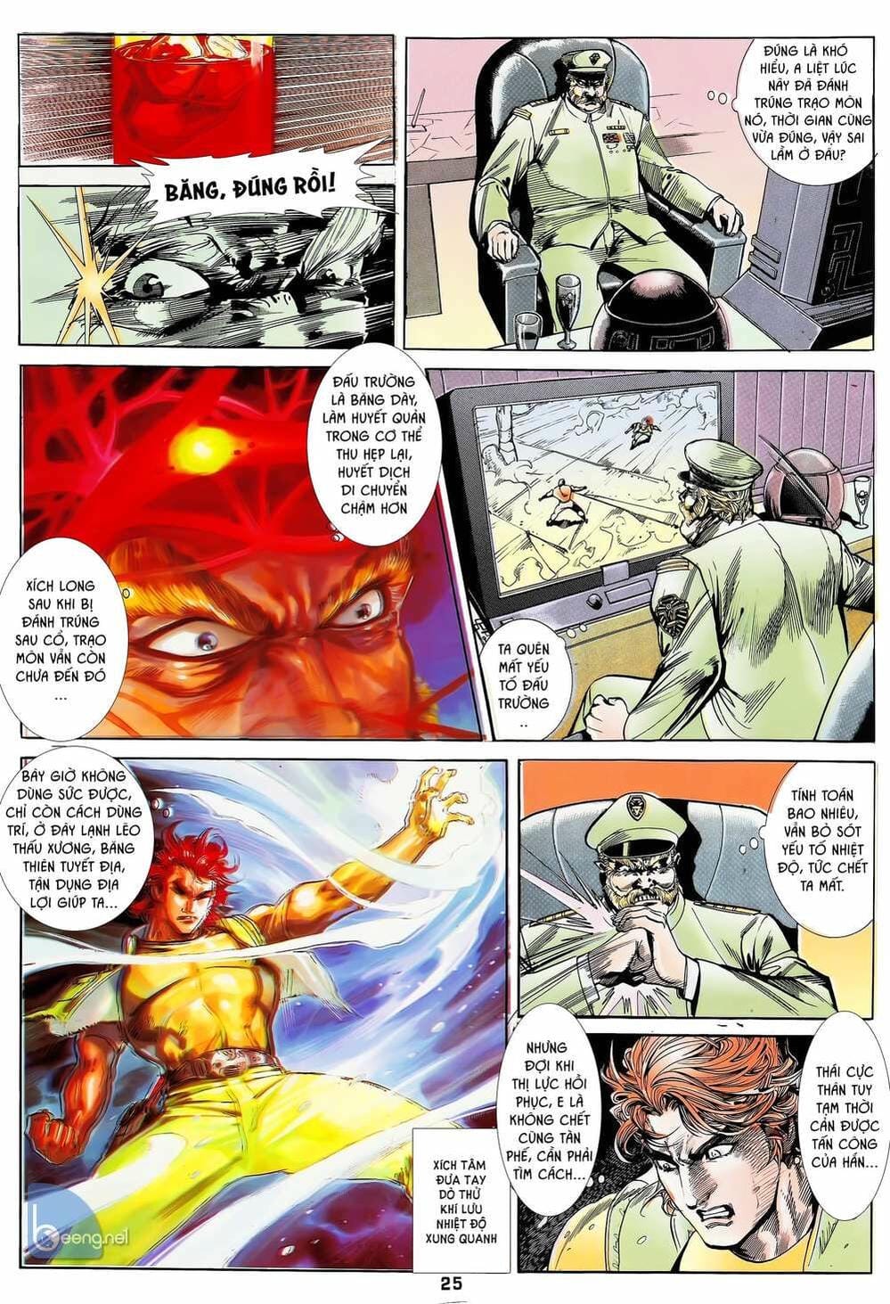 Truyện Tranh Long Hổ 5 Thế trang 8