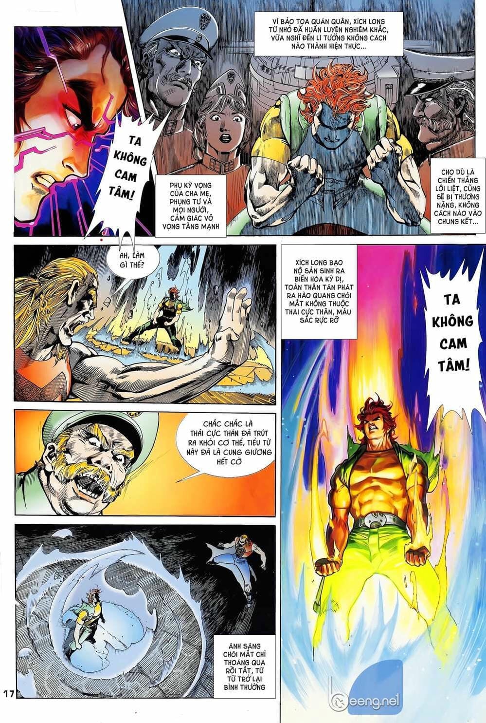 Truyện Tranh Long Hổ 5 Thế trang 8