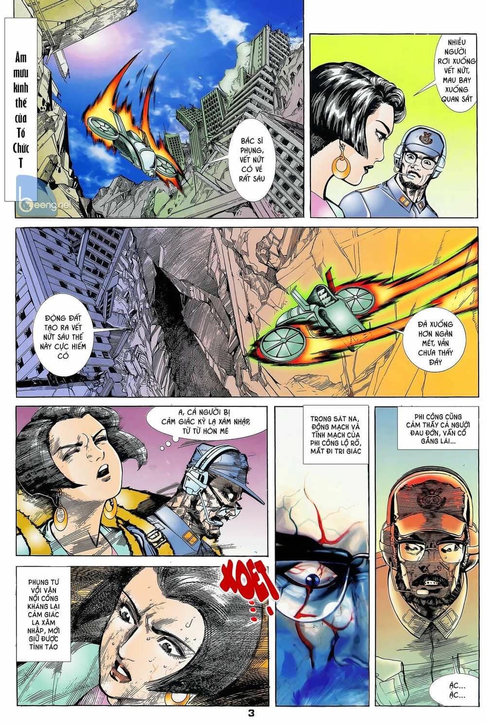 Truyện Tranh Long Hổ 5 Thế trang 8