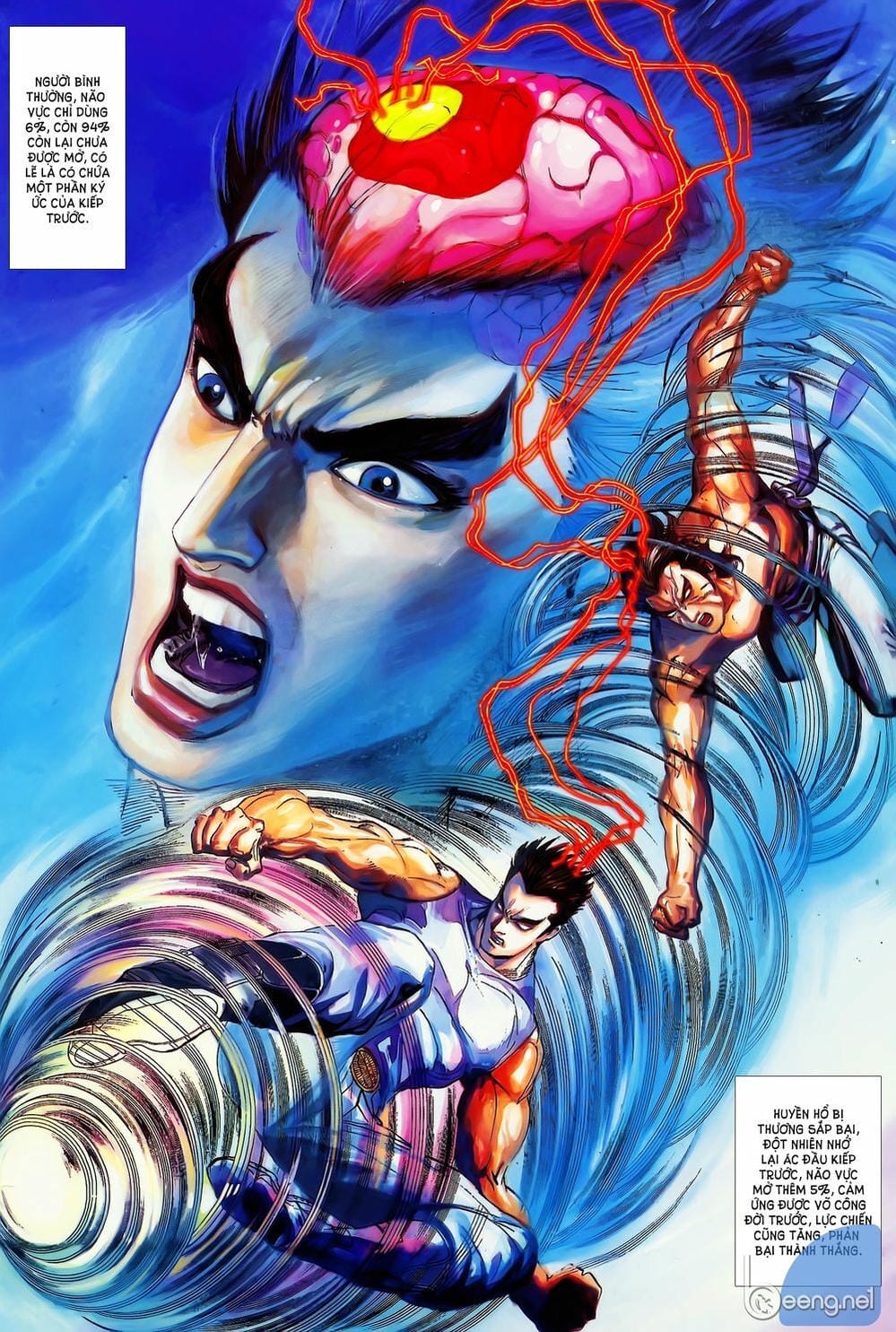 Truyện Tranh Long Hổ 5 Thế trang 8