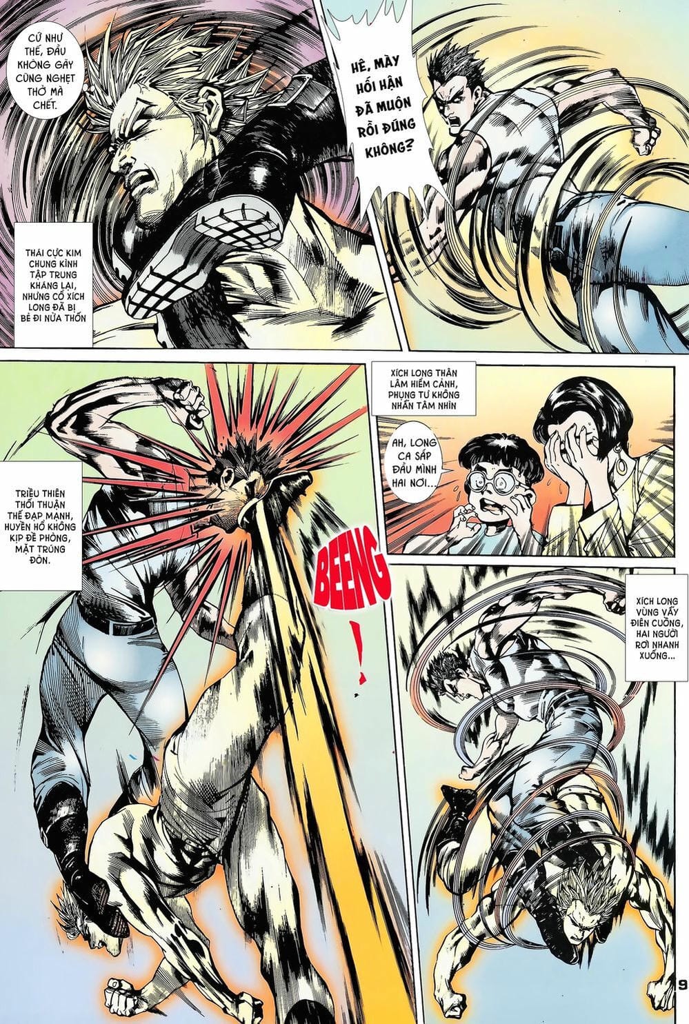 Truyện Tranh Long Hổ 5 Thế trang 8