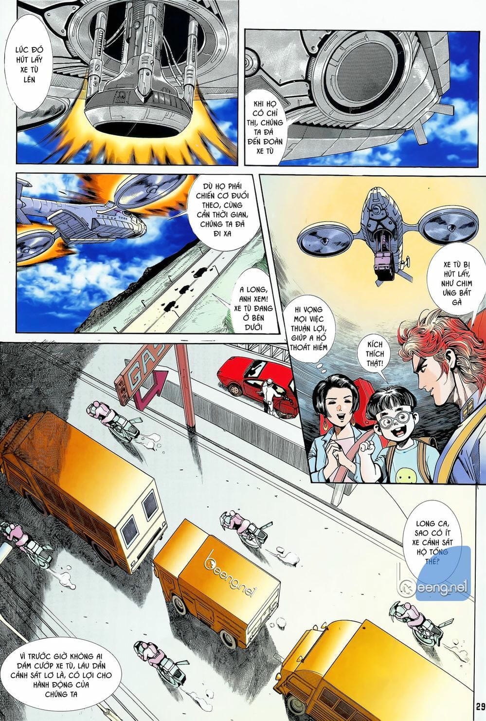 Truyện Tranh Long Hổ 5 Thế trang 8