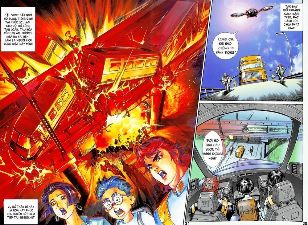 Truyện Tranh Long Hổ 5 Thế trang 8