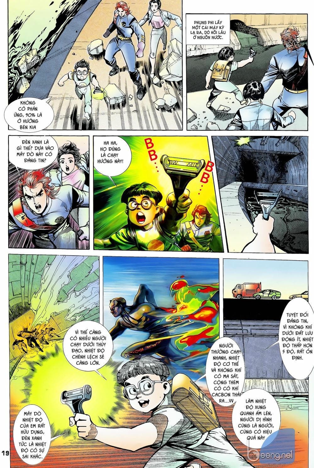 Truyện Tranh Long Hổ 5 Thế trang 8