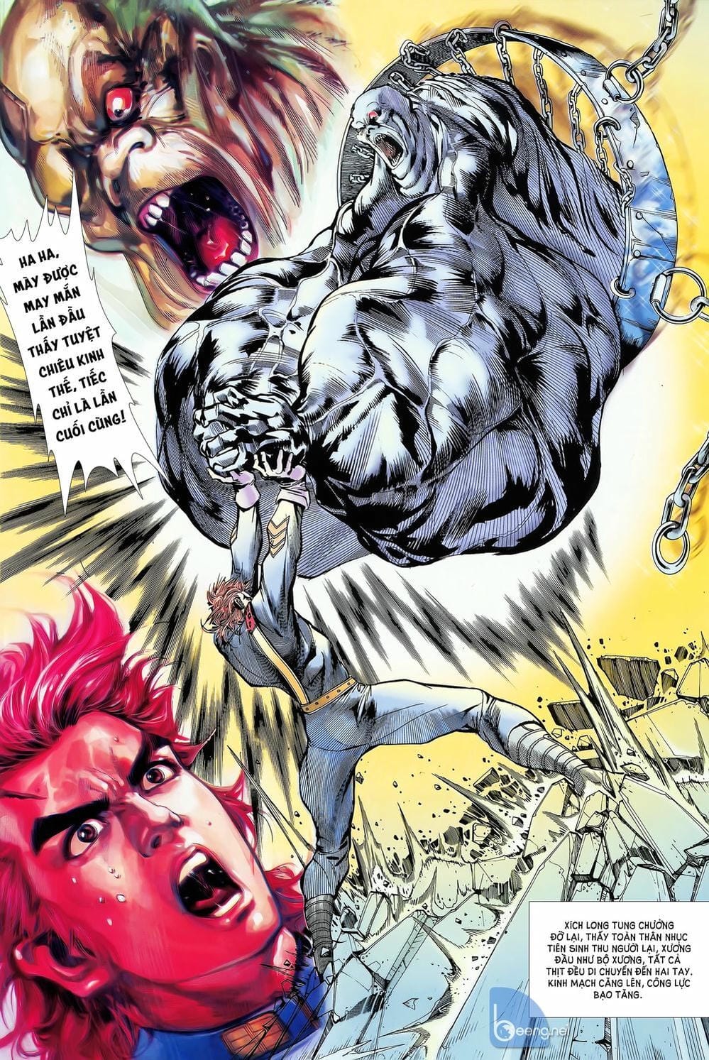 Truyện Tranh Long Hổ 5 Thế trang 8