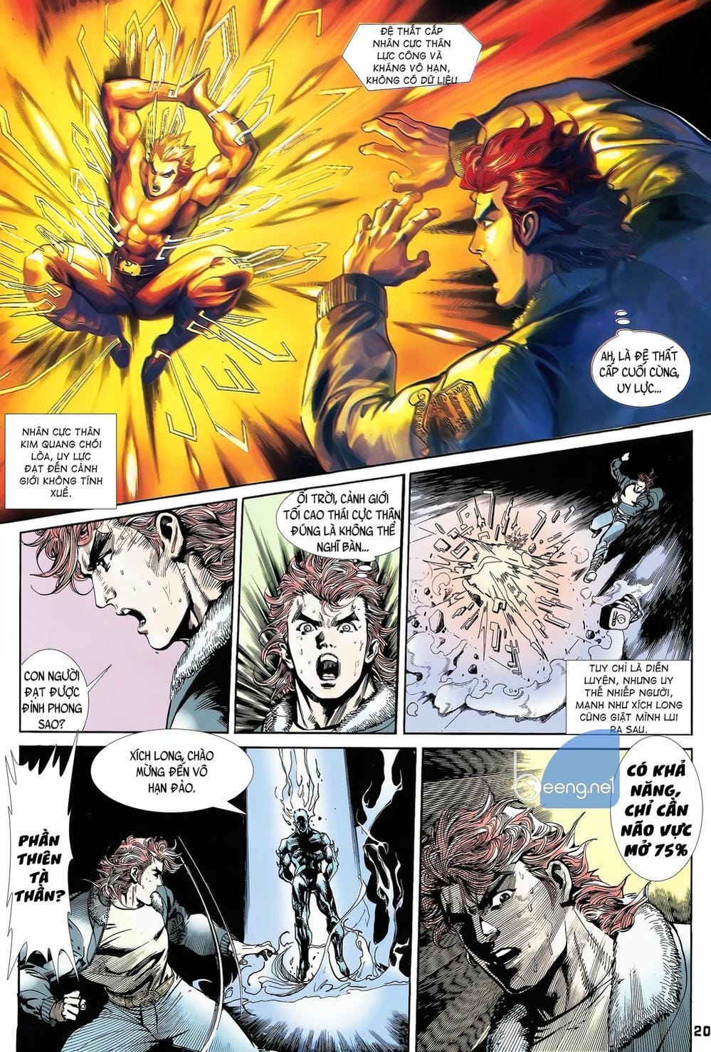 Truyện Tranh Long Hổ 5 Thế trang 8