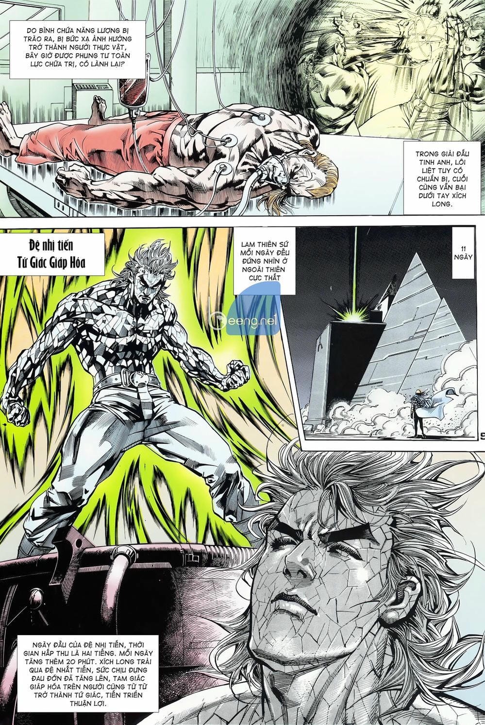 Truyện Tranh Long Hổ 5 Thế trang 8