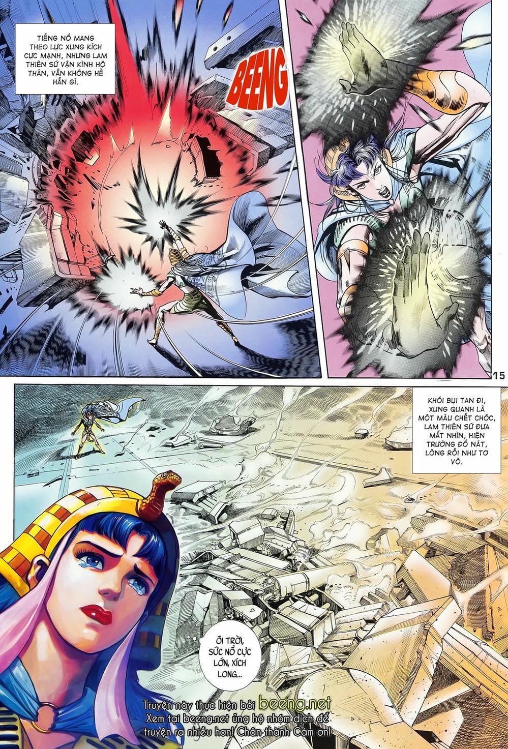 Truyện Tranh Long Hổ 5 Thế trang 8