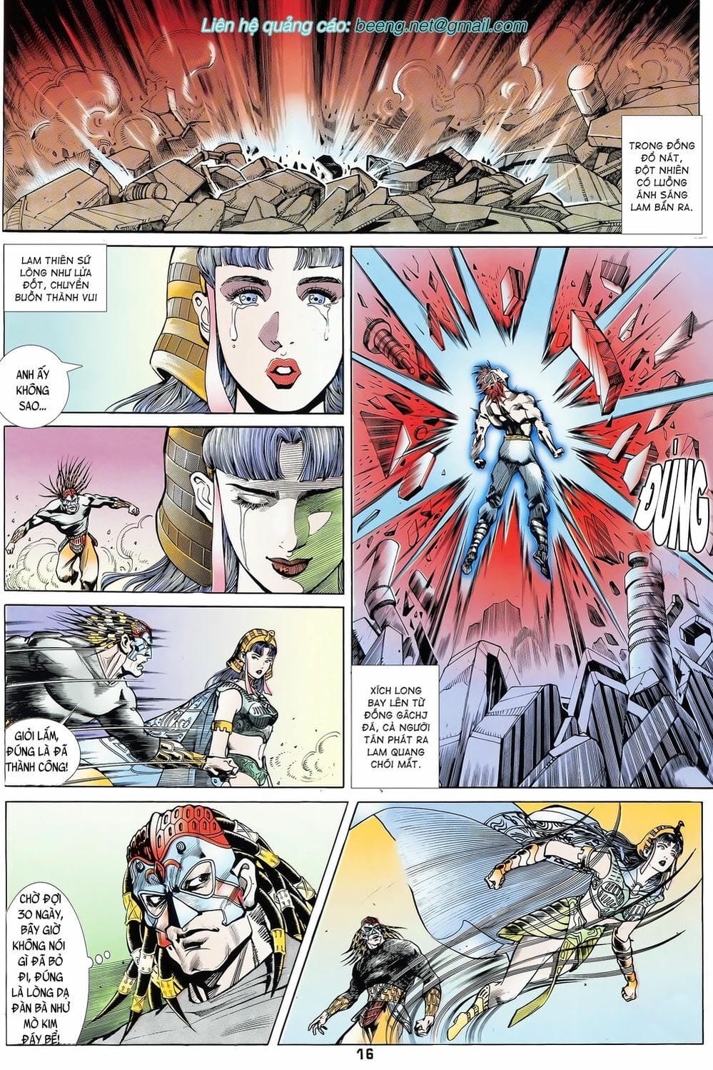 Truyện Tranh Long Hổ 5 Thế trang 8