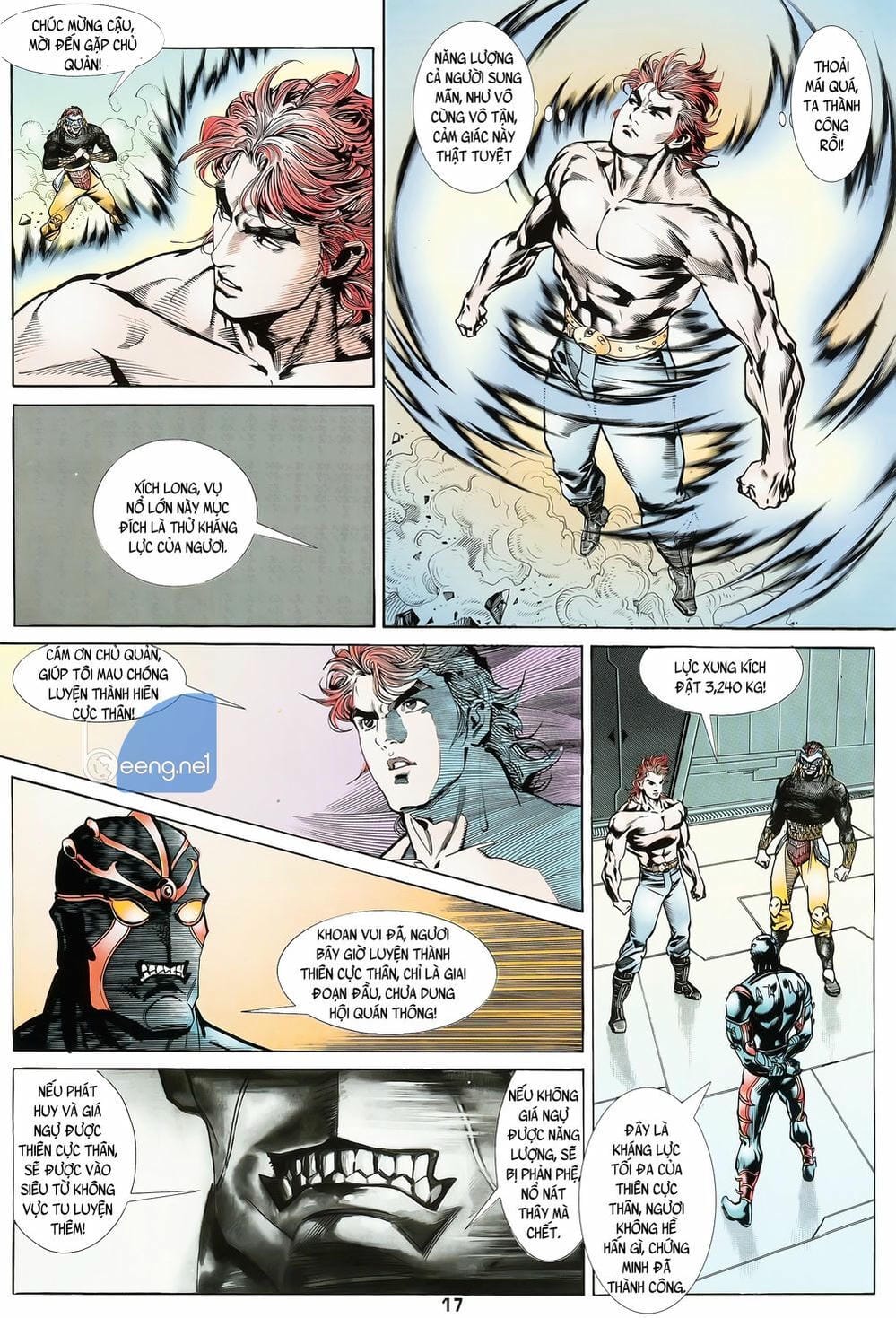 Truyện Tranh Long Hổ 5 Thế trang 8