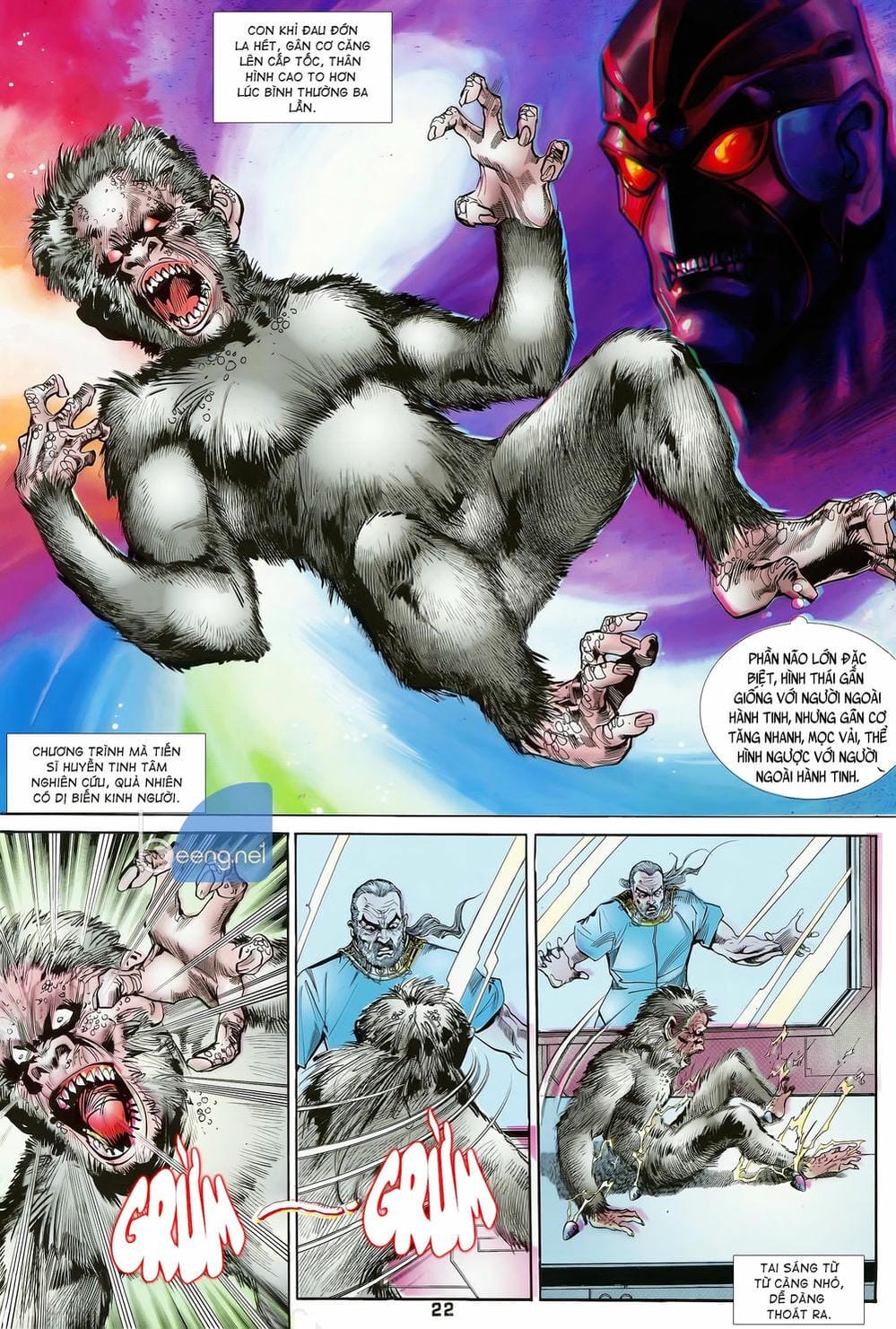 Truyện Tranh Long Hổ 5 Thế trang 8