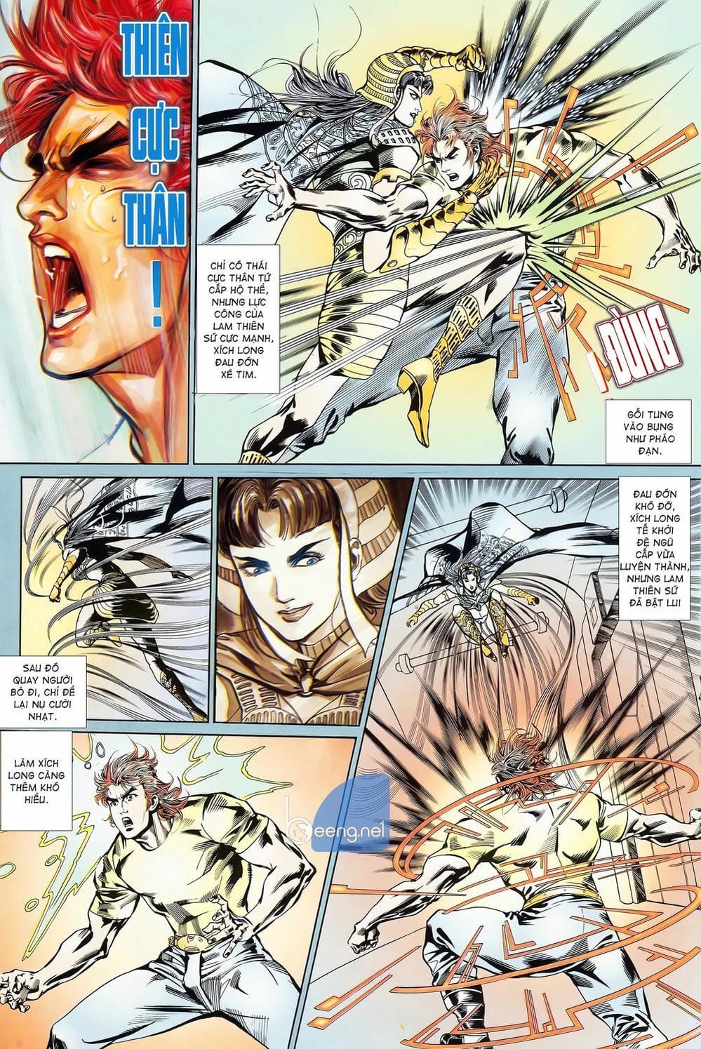 Truyện Tranh Long Hổ 5 Thế trang 8