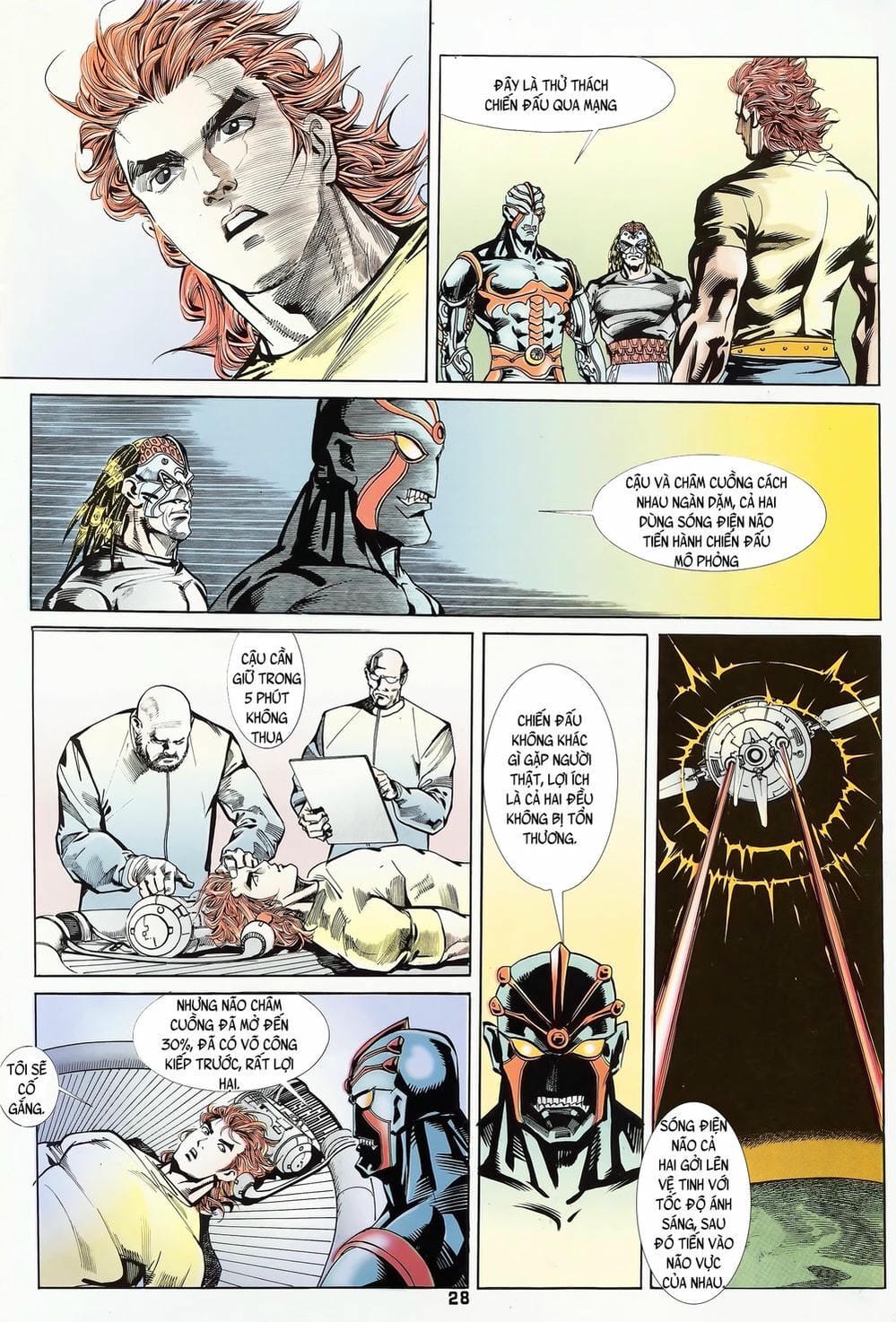 Truyện Tranh Long Hổ 5 Thế trang 8