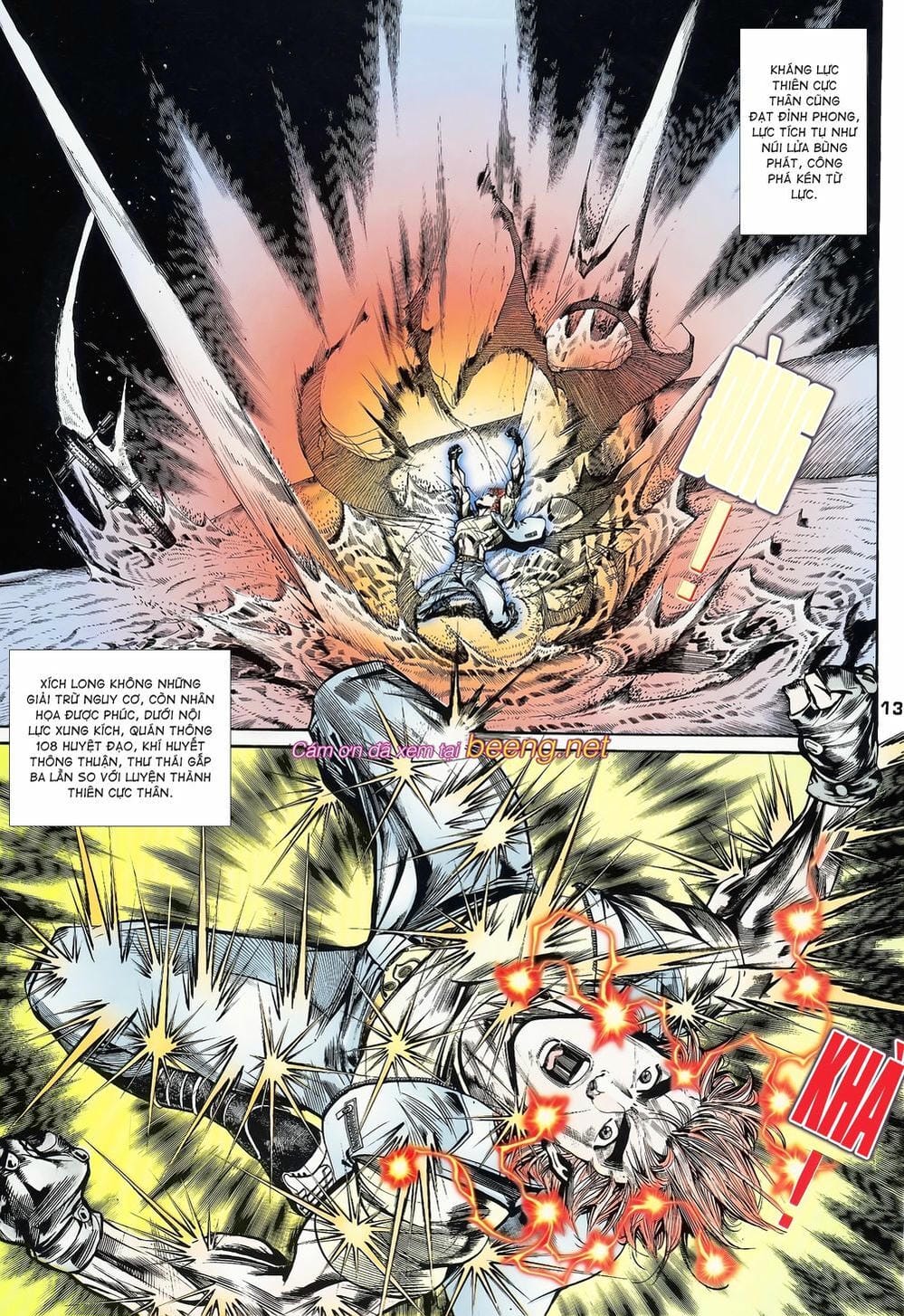 Truyện Tranh Long Hổ 5 Thế trang 8