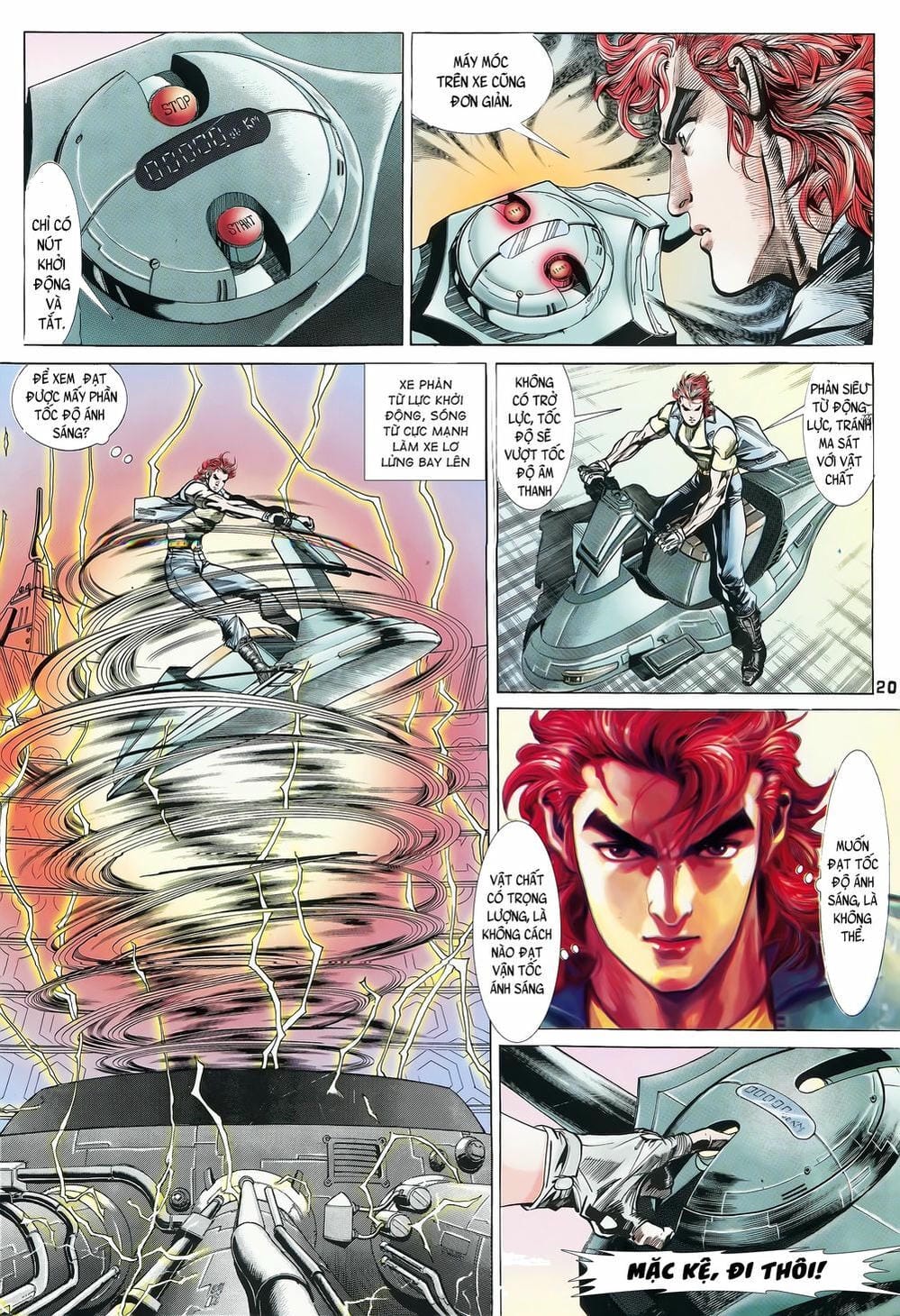 Truyện Tranh Long Hổ 5 Thế trang 8