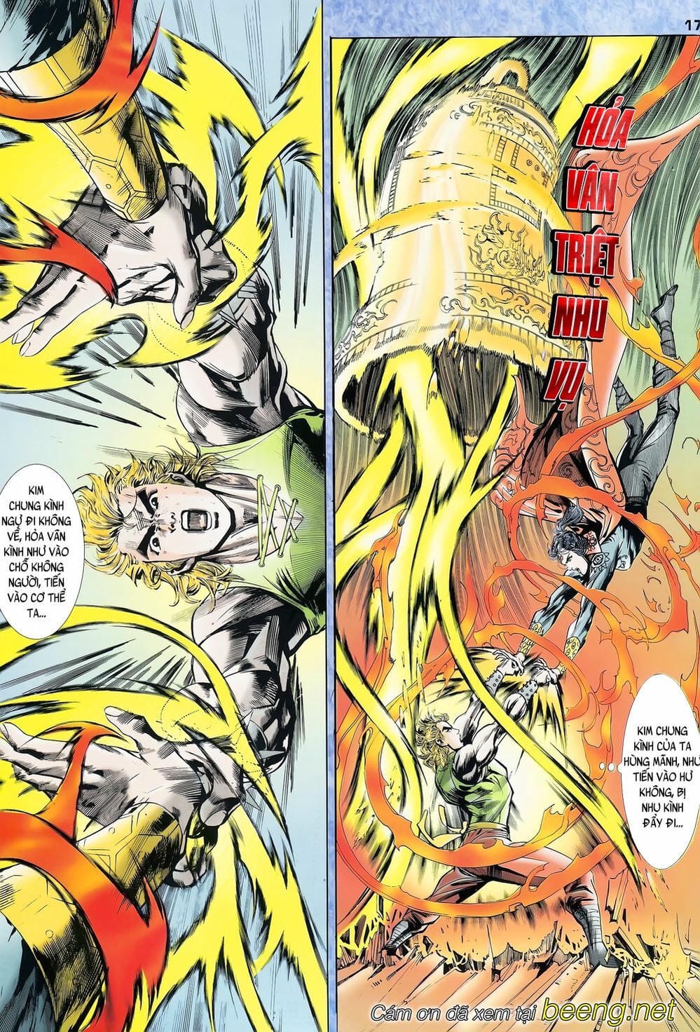 Truyện Tranh Long Hổ 5 Thế trang 8