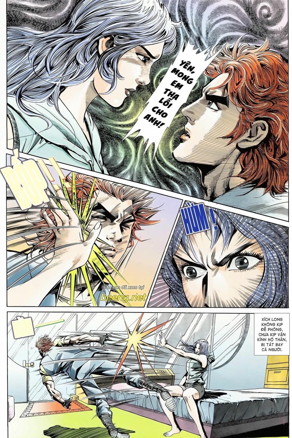 Truyện Tranh Long Hổ 5 Thế trang 8