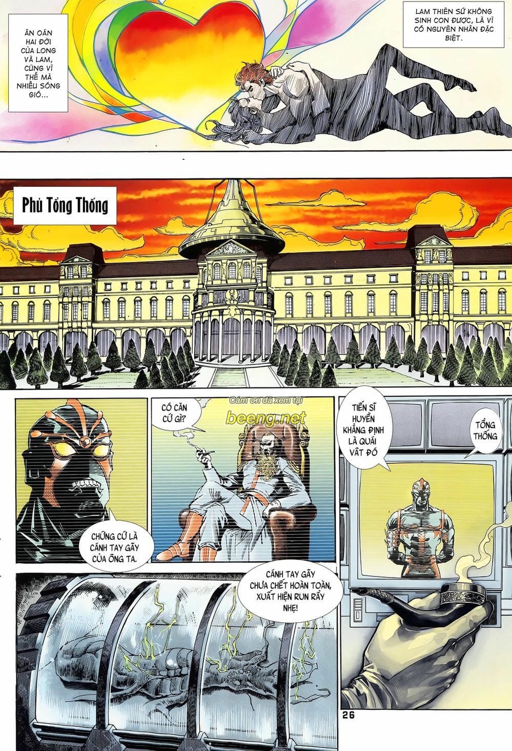Truyện Tranh Long Hổ 5 Thế trang 8