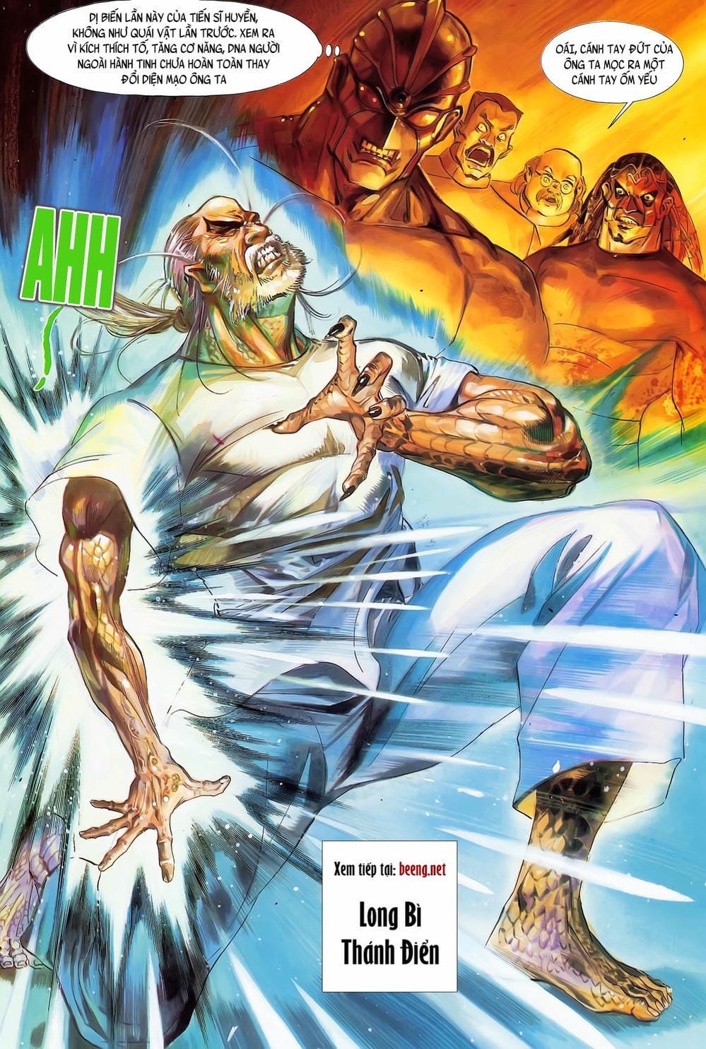 Truyện Tranh Long Hổ 5 Thế trang 8