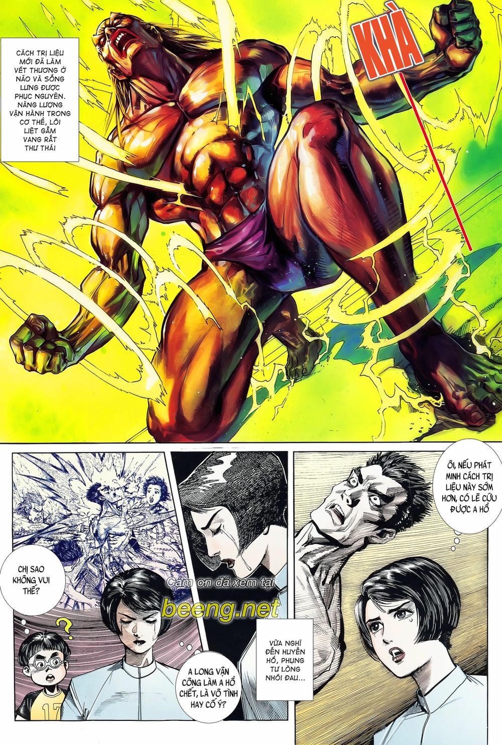 Truyện Tranh Long Hổ 5 Thế trang 8