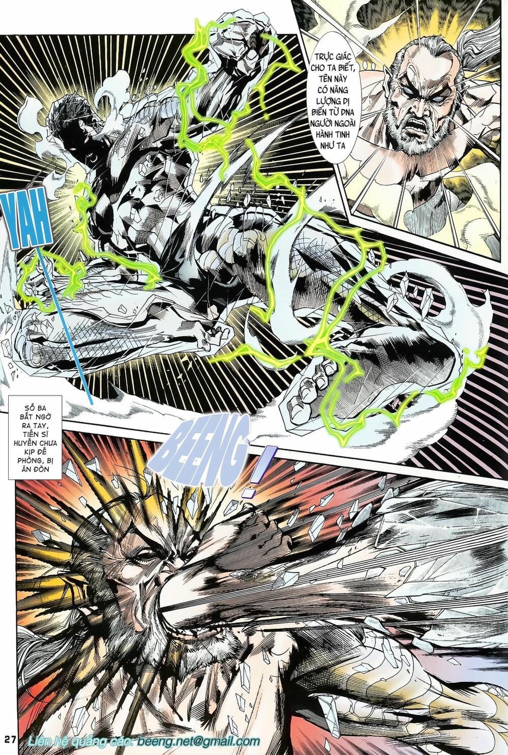 Truyện Tranh Long Hổ 5 Thế trang 8