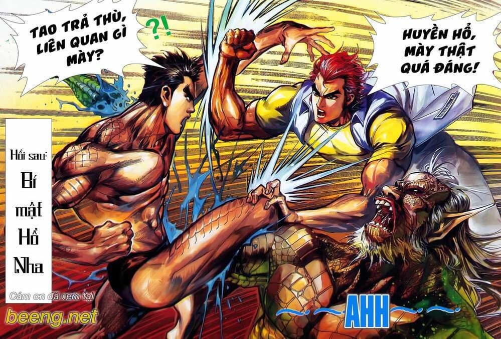Truyện Tranh Long Hổ 5 Thế trang 8