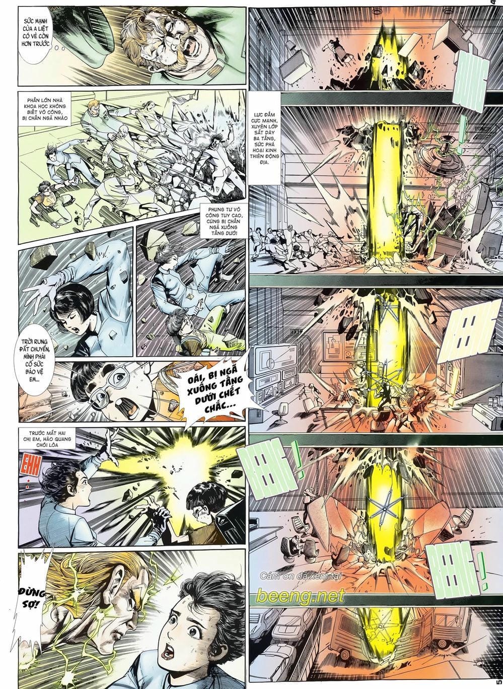 Truyện Tranh Long Hổ 5 Thế trang 8