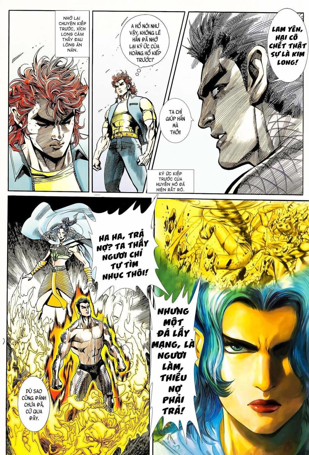 Truyện Tranh Long Hổ 5 Thế trang 8