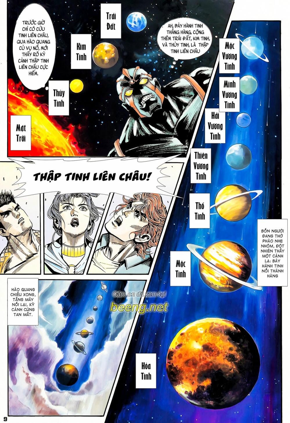 Truyện Tranh Long Hổ 5 Thế trang 8