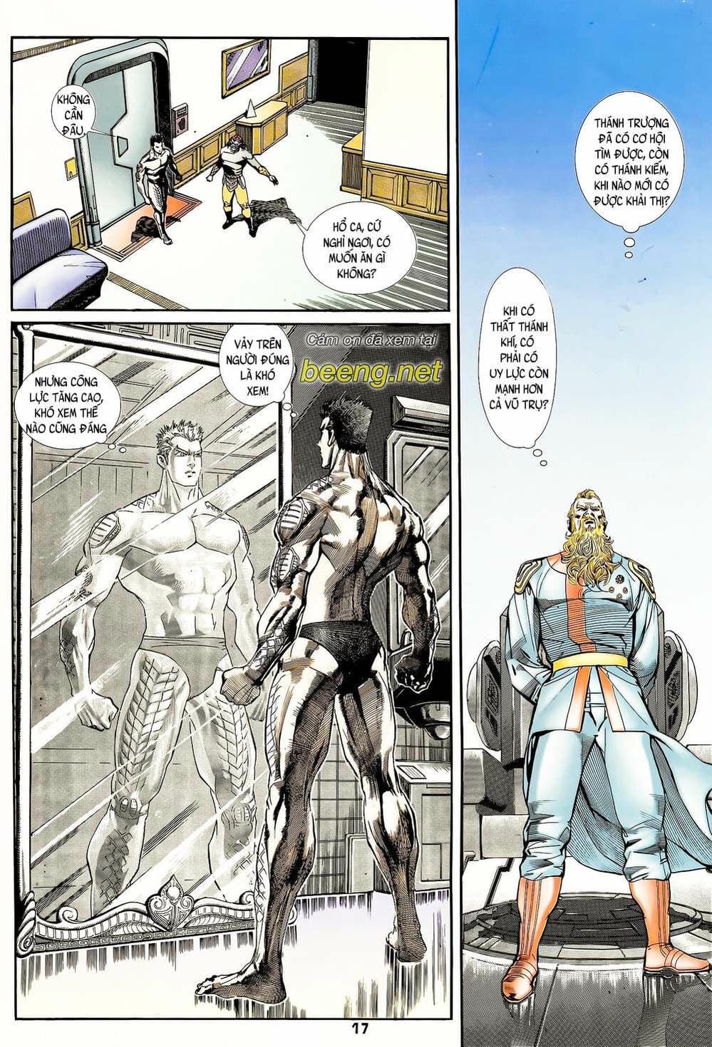 Truyện Tranh Long Hổ 5 Thế trang 8