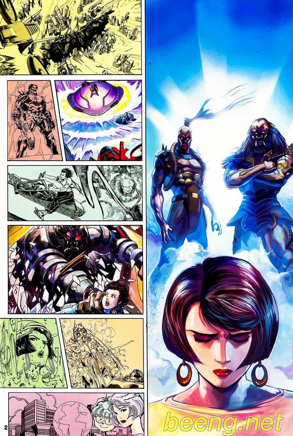 Truyện Tranh Long Hổ 5 Thế trang 8