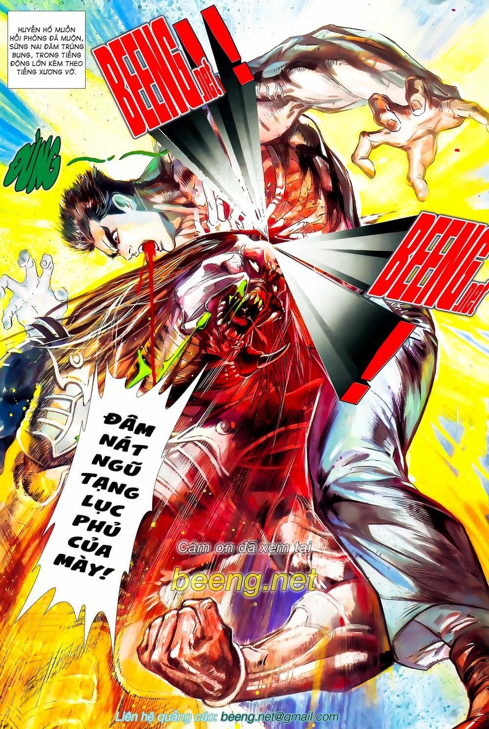 Truyện Tranh Long Hổ 5 Thế trang 8